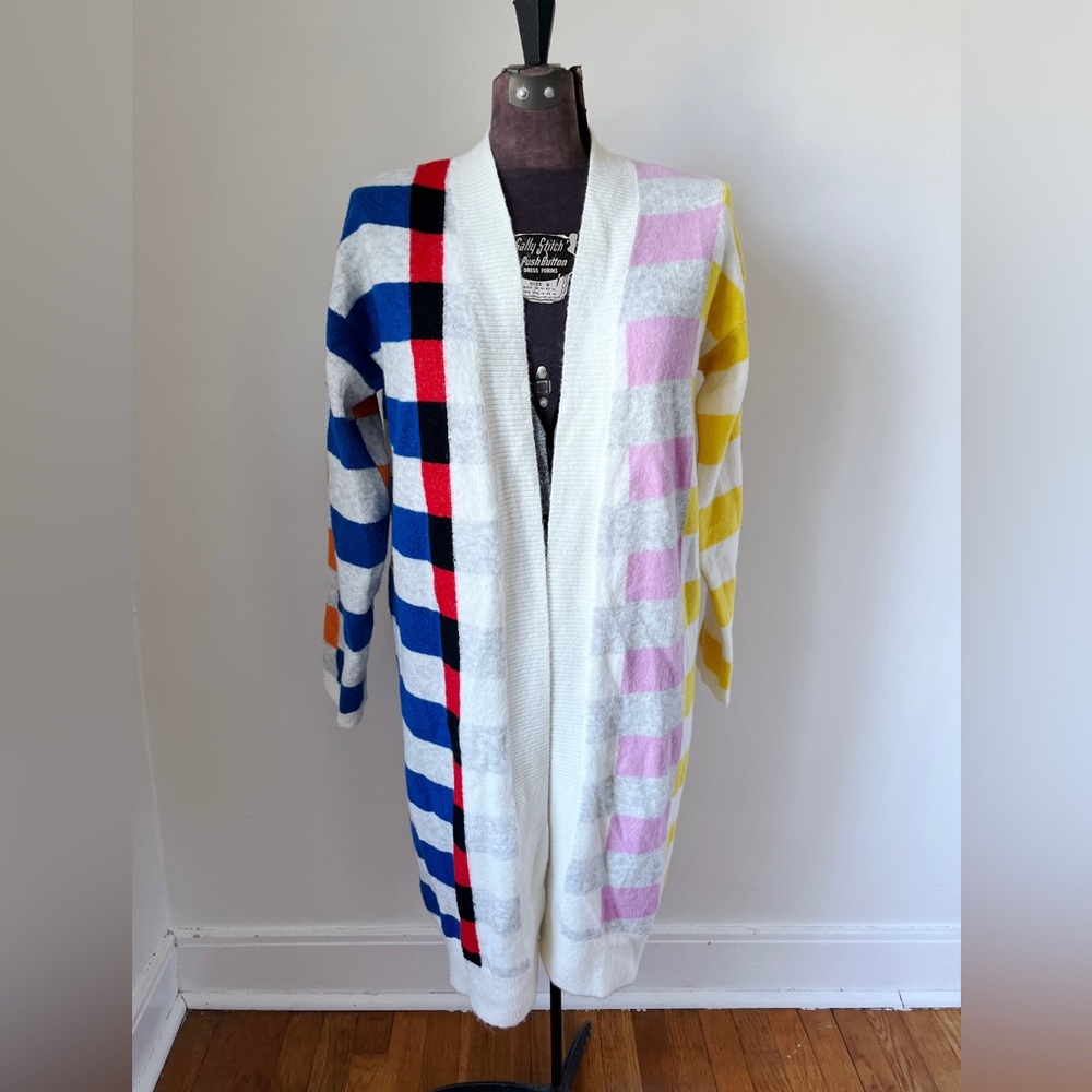 LEGO Target Collaboration SMALL Duster Long Cardigan Multicolor dopamine